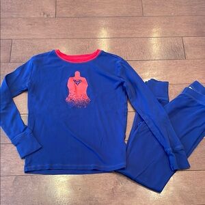 Blue Superman Pajama Set
